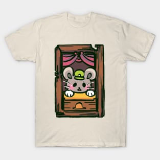 stardew hat mouse shopkeeper window T-Shirt